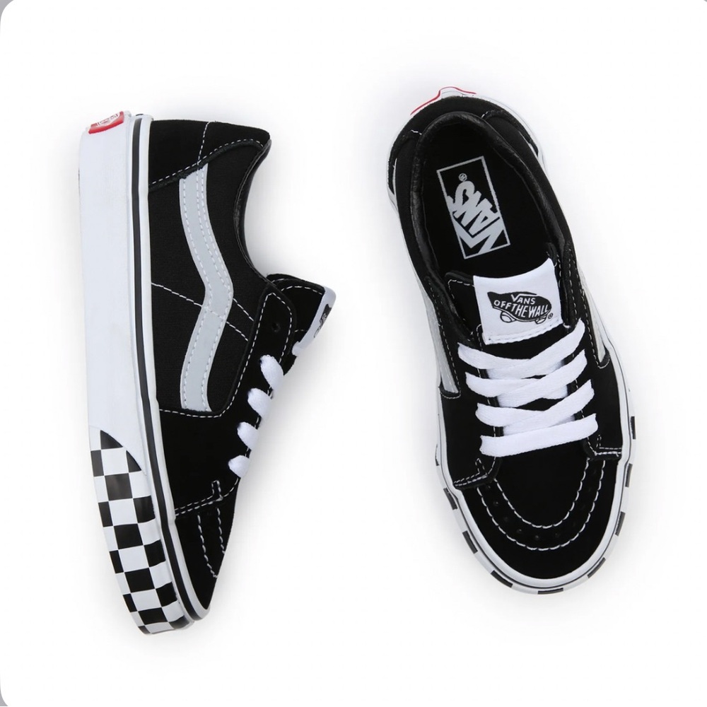 Vans Black and White Checkered Sneakers
